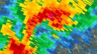 2023 TDWR Trenton, New Jersey Supercell Radar Loop