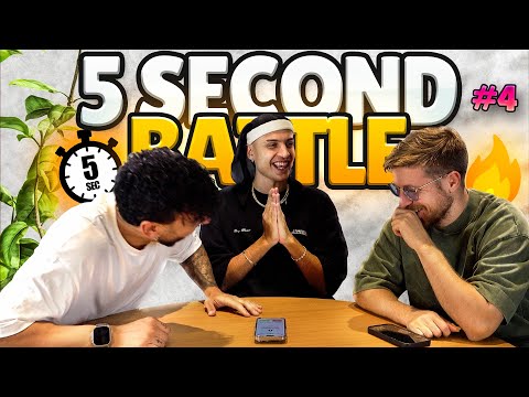 5 SECOND BATTLE #4 | THE MOST ABSURD EPISODE EVER with Riccardo Dose and Dadda
