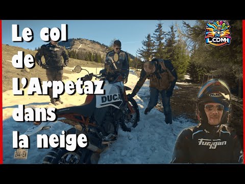 Ascension du  Col de l'Arpetaz à Moto: TRK 702 & Tiger 900 en Action