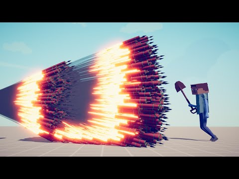 WOODEN SHOVEL STEVE vs EVERY GOD - Totally Accurate Battle Simulator TABS