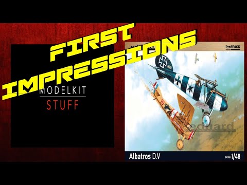 First impressions, Eduard, 1/48 Profipak, Albatros D.V