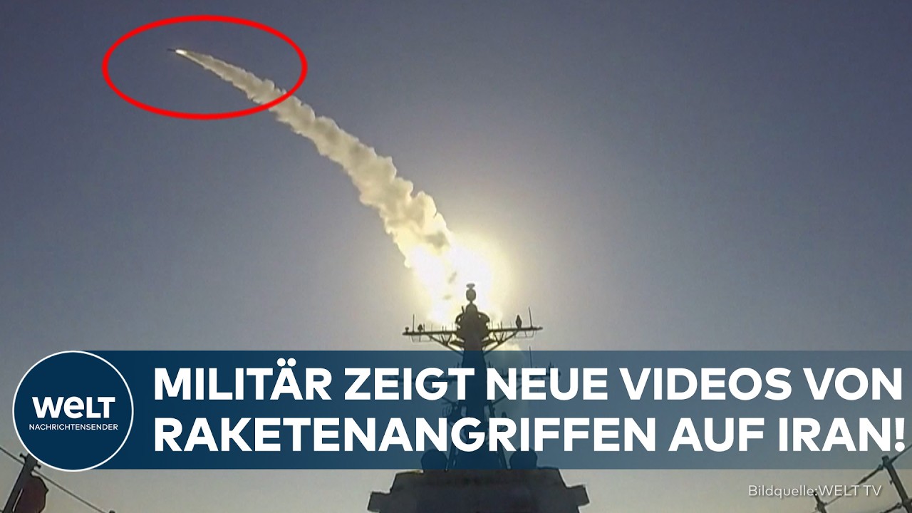 NAHOST-KRISE: US-Militär veröffentlicht Bilder von Angriffen auf Ziele im Iran!