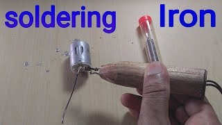 How to Make A soldering iron by pencil