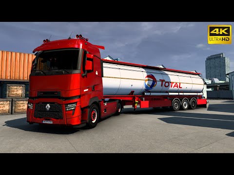 4K | Renault T EVO | ProMods | ETS2 1.46 | Amsterdam 🇳🇱 - Lille 🇫🇷