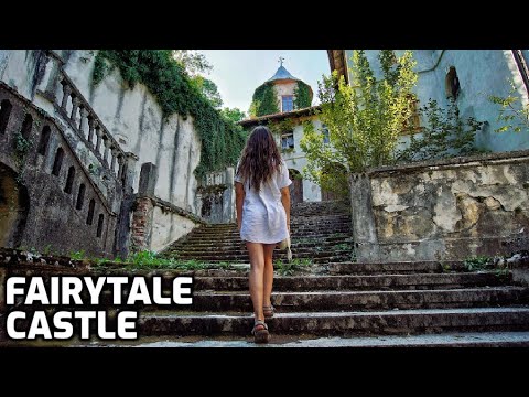 Abandoned Fairytale Castle Mansion - Fortified Medieval Town Built By Croatian Nobles
