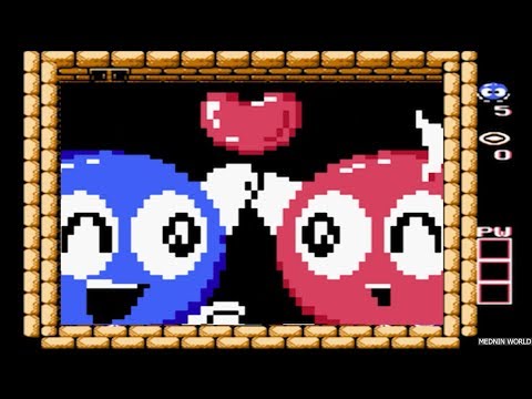 Adventures of Lolo 1,2,3 last level gameplay