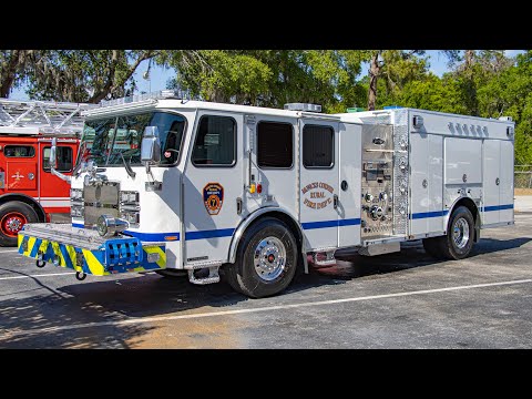 Walk Around of Moncks Corner Rural Fire Department's Custom Pumper - SO145082