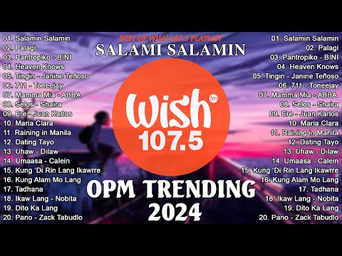 Salami Salami - BINI | Palagi - TJ Monterde | Best OPM Nonstop Playlist 2024 - OPM Trending Playlist