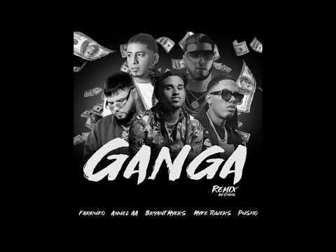 Bryant Myers Feat. Anuel AA, Farruko, Myke Towers & Pusho - Ganga (CDC Remix)