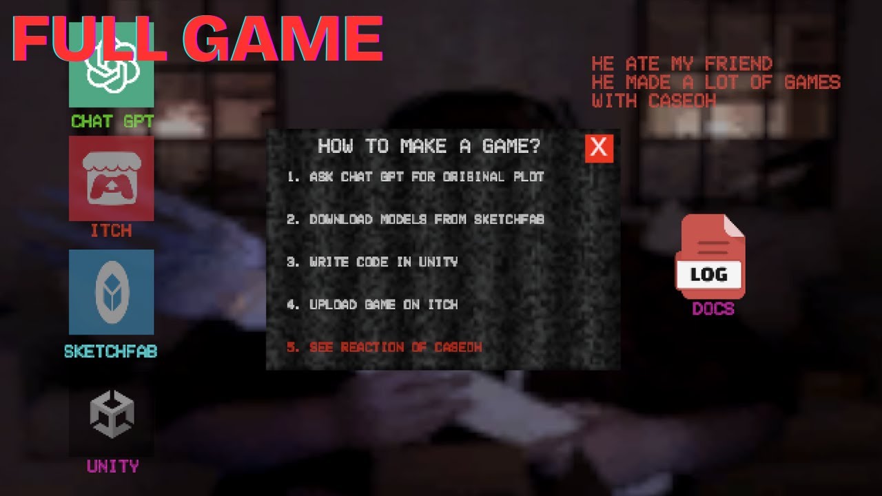 Itch Developer Simulator - Gameplay Walkthrough FULL GAME No Commentary