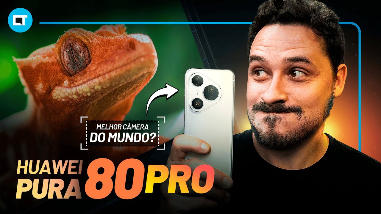 O que chama atenção nas câmeras do Huawei Pura 80 Pro