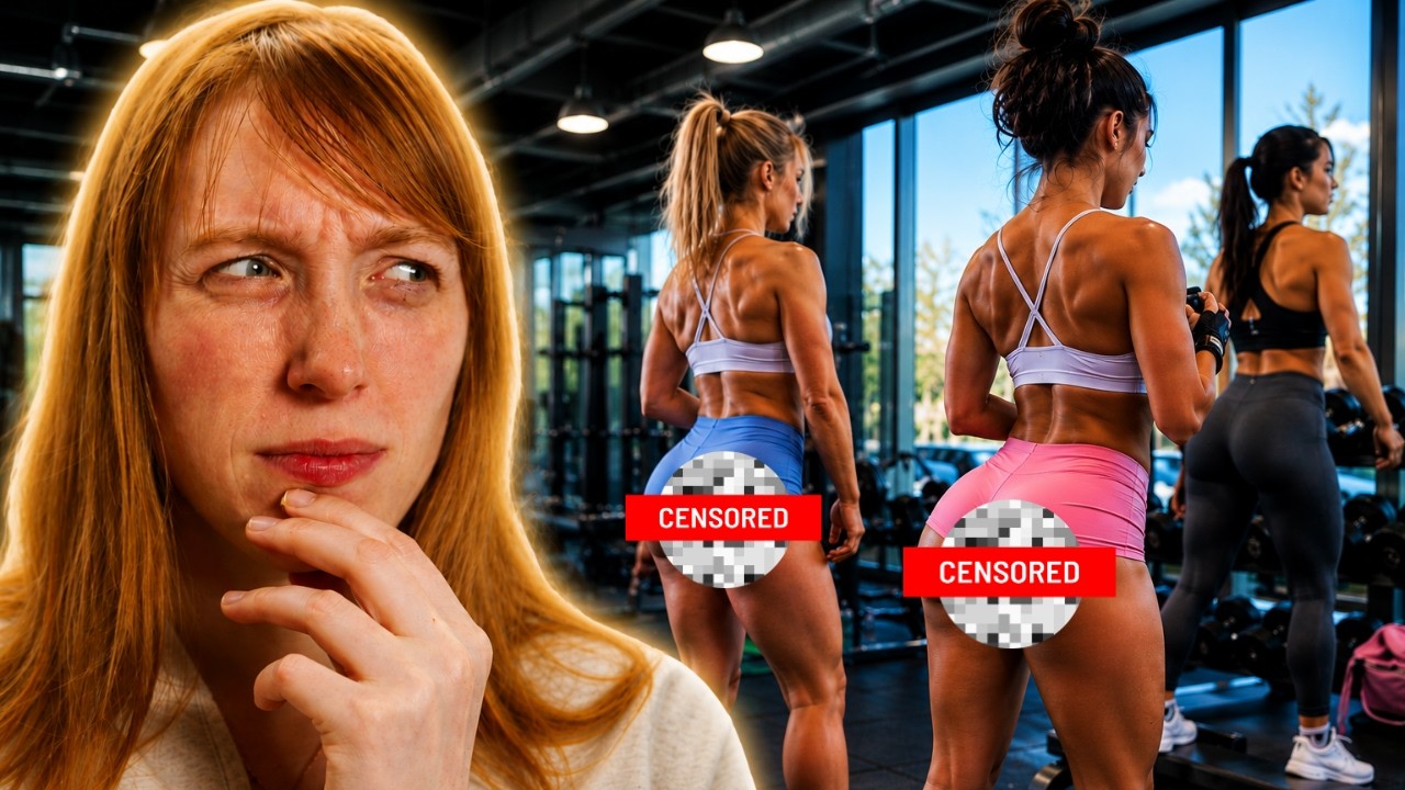 Woman Will NEVER Stop Dressing Like Strippers In The Gym!