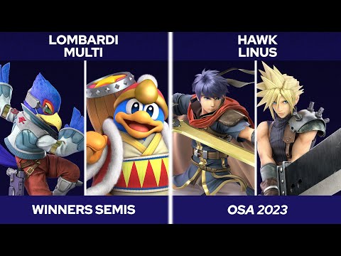OSA 2023 Doubles - Lombardi & Multi vs. Hawk & Linus - SSBU Tournament