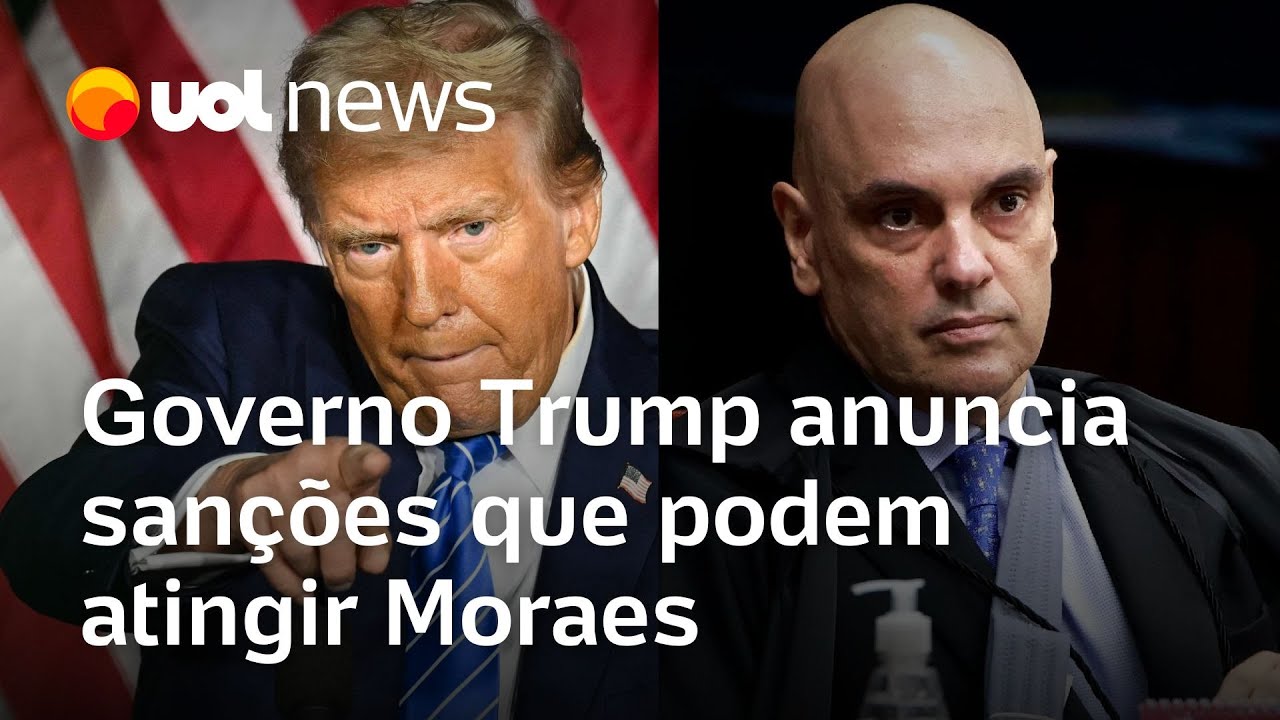 Governo Trump anuncia sanções que podem atingir Moraes