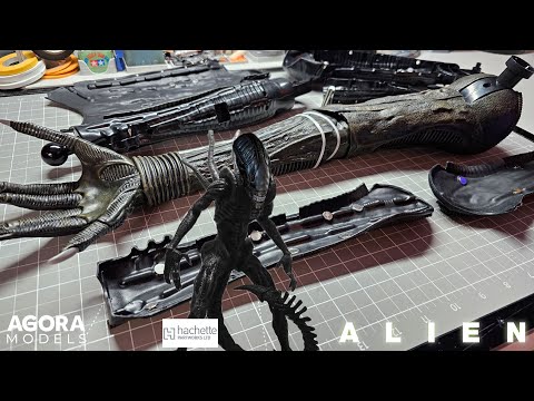 Build the 1:2 Scale Giger Xenomorph Alien - Pack 9 - Stages 61-68