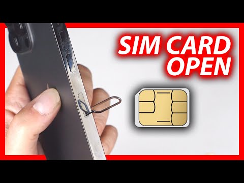 How To Remove Sim Card From iPhone 14 Pro Max - How To Insert Sim Card iPhone 14
