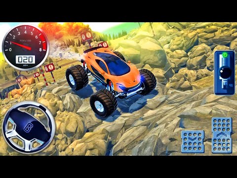 4x4 Offroad Monster Truck Driver Simulator - Army Jeep Hill Parking Mountain - Android GamePlay #4