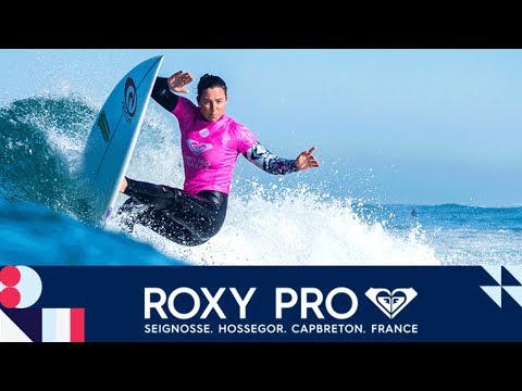 Wright vs. Defay vs. Macaulay - Round Three, Heat 4 - Roxy Pro France 2017