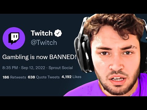 Twitch BANNED Gambling...