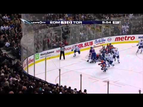 Oilers @ Maple Leafs - Highlights - 101202