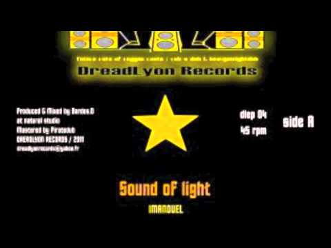 BARBES D FEAT IMANOUEL SOUND OF LIGHT DREADLYON RECORD