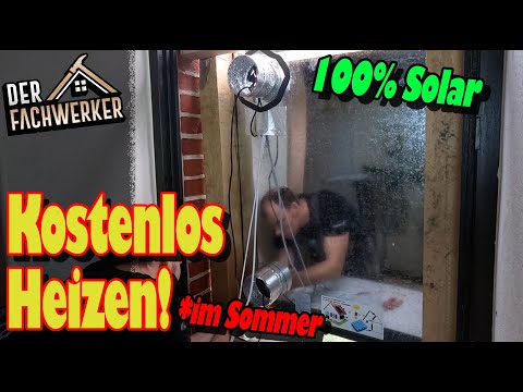 Was leistet ein Solarluftkollektor? Ich war wirklich überrascht...