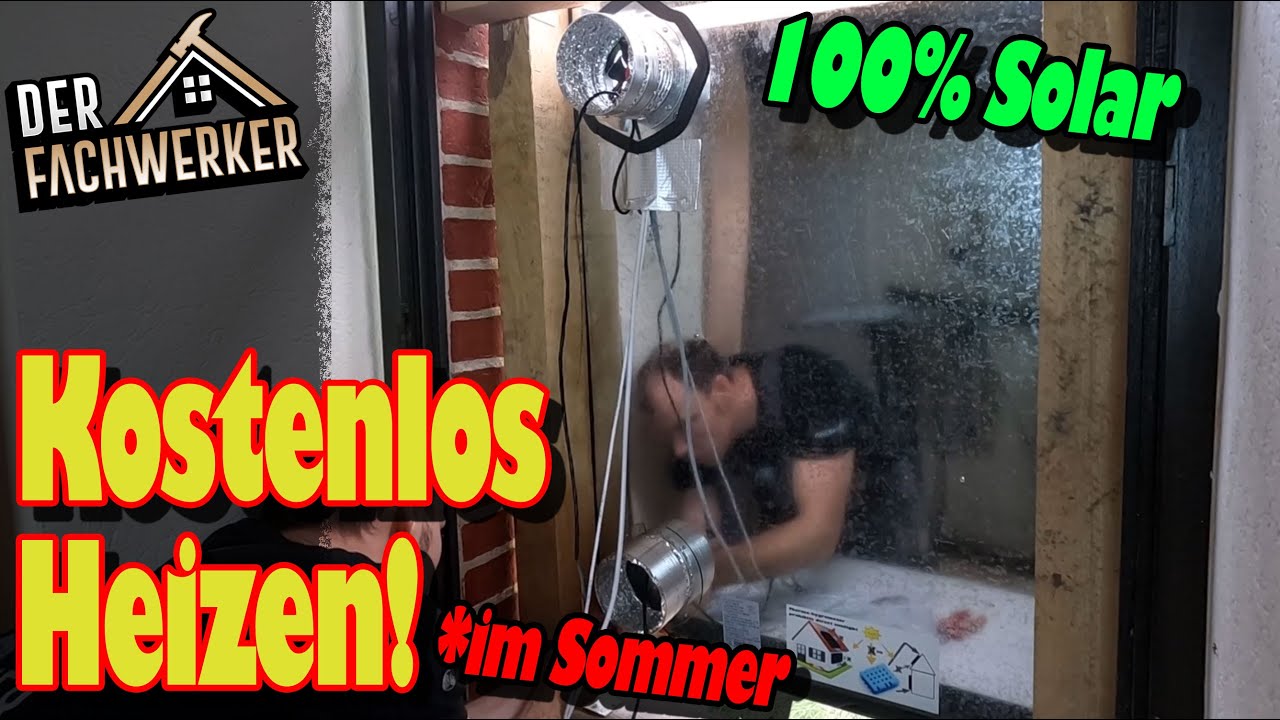 Was leistet ein Solarluftkollektor? Ich war wirklich überrascht...