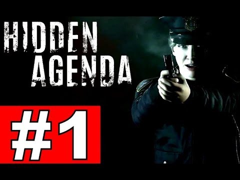 Hidden Agenda Gameplay Walkthrough Part 1 PS4 Pro