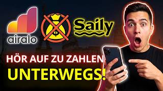 Beste eSIM Europa 2026: Airalo vs. Saily (100€ sparen!)