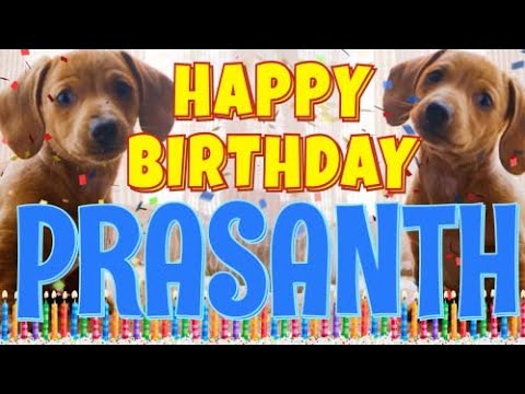 Happy Birthday Prasanth! ( Funny Talking Dogs ) What Is Free On My Birthday
