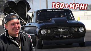 I miei primi passaggi sul quarto di miglio con la Falcon! (Summernats USA)