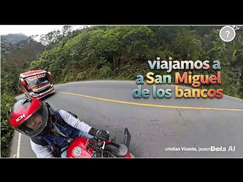 Viaje de quito a San Miguel de los bancos paisajes de Ecuador 🇪🇨
