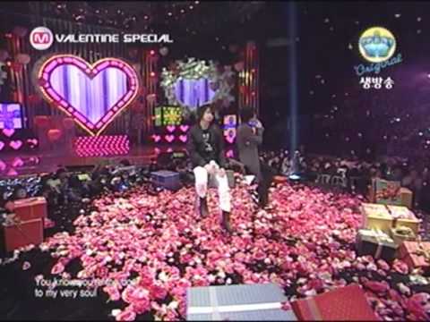 SS501 Heo Young Saeng & Kim Hyun Joon   How Deep Is Your Love Valentine Special 140208 on M!Countdown