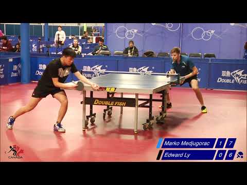 Marko Medjugorac vs Edward Ly   SF  Men's Singles : Simples Hommes #2