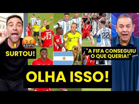 ARGENTINA AJUDADA??? PILHADO SURTA E DETONA A FIFA APÓS EXPULSÃO DE EMBOLO, DA SUÍÇA!