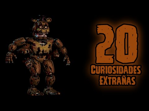 TOP 20: 20 Curiosidades Extrañas De Nightmare Freddy En Five Nights At Freddy's 4 | FNAF 4