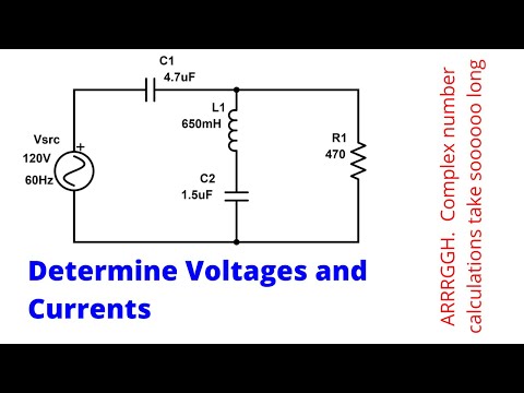 AC Analysis: Series/Parallel RLC Circuit