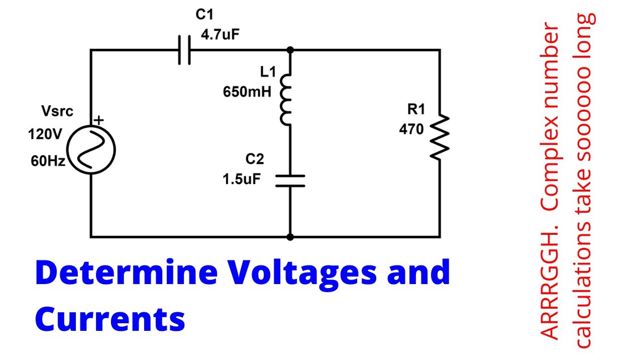 AC Analysis: Series/Parallel RLC Circuit