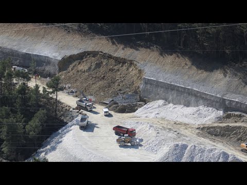 Veliki odron zemlje na gradilištu obilaznice kod Omiša