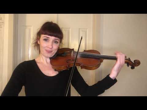 Suzuki Violin Book 2 no.3 Hunters’ Chorus Slow practice in chunks with technique broken down