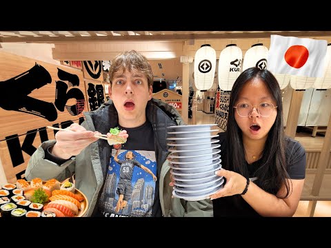 The BEST CHEAP SUSHI in JAPAN!!!