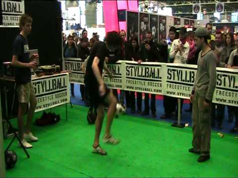 styllball au Galaxy Foot 2010 - freestyle show avec Michryc, Mikolaj, Amayne et Boubou