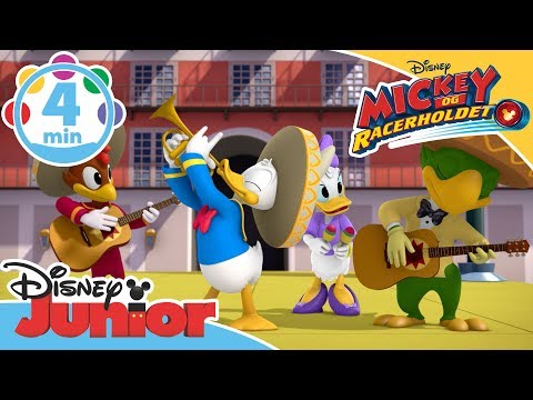 Mickey og Racerholdet | Musikmedley 🎶- Disney Junior Danmark