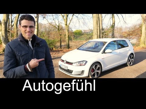 Volkswagen Golf 7 GTI Performance 2015 test drive REVIEW VW Golf GTI - Autogefühl Video