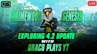 4.2 Update with Draco Plays😍PUBG MOBILE LIVE💖#gaming#customrooms #pubgmobile#pubgmobilelivestream
