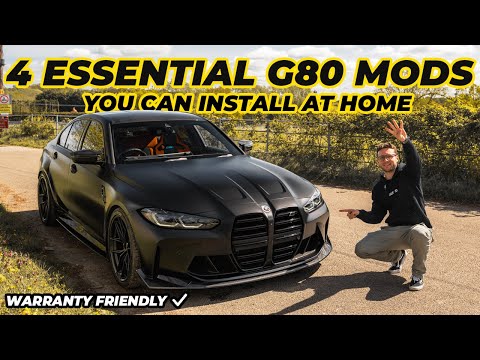 4 ESSENTIAL *EASY* MODS FOR YOUR G80 M3 (Install Guide)