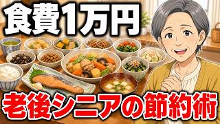 【漫画】月1万円！老後シニアの食費を抑える節約術。年金8万円でも大満足。