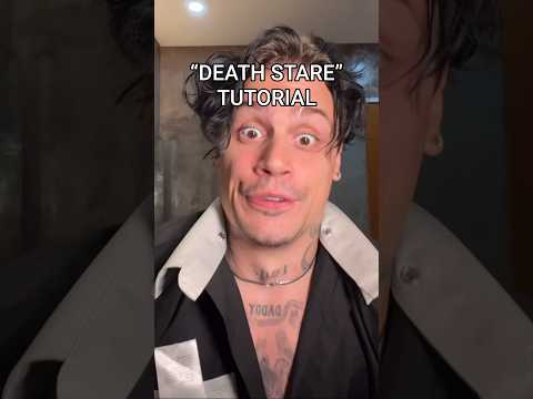 &ldquo;DEATH STARE&rdquo; TUTORIAL💀#tutorial #shorts #shelove