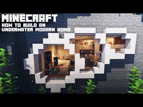 Insane Minecraft Build: Underwater Mountain Hideout