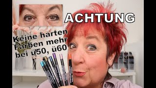 Keinen schwarzen Eyeliner mehr ü50, ü60, ü70- so machst Du Deinen Lidstrich optisch weicher